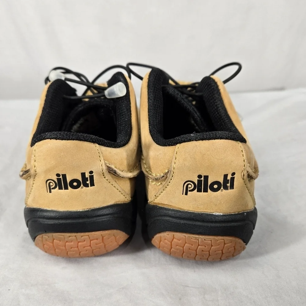 Piloti Driving Shoes Stradale Men's Brown Nubuck Sz 8.5 Auto Comfort Casual